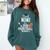 Proud MIMI Of 2026 Basketball Senior Class Graduation Comfort Colors Sweatshirt Blue Spruce
