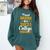 Proud Mom Of A 2021 College Graduate Senior Graduation Comfort Colors Sweatshirt Blue Spruce