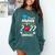 Proud Mom Of 2022 Pre K Graduate Graduation Comfort Colors Sweatshirt Blue Spruce