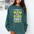 Proud Mom Of a Band Senior 2026 Graduation Comfort Colors Sweatshirt Blue Spruce