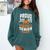 Proud Mom Of Basketball Senior 2026 Graduation Comfort Colors Sweatshirt Blue Spruce