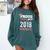 Proud Mom Of A Class 2018 Graduate Graduation Shirt Comfort Colors Sweatshirt Blue Spruce