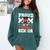 Proud Mom Of a Football Senior 2026 Graduation Gifts Comfort Colors Sweatshirt Blue Spruce