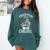 Proud Mom Of A Graduate Graduation Mama Mother Comfort Colors Sweatshirt Blue Spruce