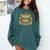 Proud Mom Graduation Of 8th Grade Graduate Comfort Colors Sweatshirt Blue Spruce