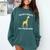 Proud Mom Graduation Shirt You Bet Giraffe Graduate Pun Comfort Colors Sweatshirt Blue Spruce