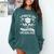 Proud Mom Of PhD Graduate Doctorate Graduation Comfort Colors Sweatshirt Blue Spruce