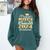 Proud Niece Of 5th Grade Graduate 2024 Elementary Graduation Comfort Colors Sweatshirt Blue Spruce