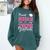 Proud Niece Of a Class Of 2026 Graduate For Graduation Comfort Colors Sweatshirt Blue Spruce