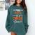 Proud PAPA Of 2026 Senior Basketball Student Graduation Comfort Colors Sweatshirt Blue Spruce