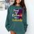 Proud Queen PhD Graduate PhD Graduation Doctorate Comfort Colors Sweatshirt Blue Spruce