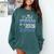 Proud Stepdad Of Senior 2026 Class Of 2026 Graduation Comfort Colors Sweatshirt Blue Spruce