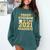 Proud Stepmom Of a 2021 Graduate School Graduation Party Comfort Colors Sweatshirt Blue Spruce