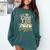 Proud TIO Of a Class Of 2026 Graduate Senior Graduation Comfort Colors Sweatshirt Blue Spruce