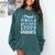 Proud Uncle Of A Class Of 2022 Graduate 22 Senior Graduation Comfort Colors Sweatshirt Blue Spruce