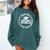 Proud Uncle Of a Class Of 2025 Graduate Graduation 2025 Comfort Colors Sweatshirt Blue Spruce