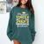 Proud Uncle Of Kindergarten Graduate 2023 Graduation Uncle Comfort Colors Sweatshirt Blue Spruce