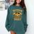 Proud Wrestler Graduation Apparel For Supporters And Seniors Comfort Colors Sweatshirt Blue Spruce
