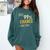 There's A 99 Chance I Don't Care Introvert Humor Comfort Colors Sweatshirt Blue Spruce There's A 99 Chance I Don't Care Introvert Humor Comfort Colors Sweatshirt Blue Spruce
