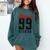 Reunion 1999 Matching Graduation High School Class Of 1999 Comfort Colors Sweatshirt Blue Spruce