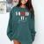 RN Nursing Student Graduation EaRNed It Comfort Colors Sweatshirt Blue Spruce