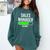 Sales Manager Loading Graduation Graduate New Job Comfort Colors Sweatshirt Blue Spruce