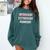 Sarcastic Introvert Extrover Pervert Men Women Comfort Colors Sweatshirt Blue Spruce