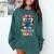Sarcastic Little MISS SMARTY PANTS Graduation Alumni Game On Comfort Colors Sweatshirt Blue Spruce