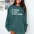 I Came I Saw I Left Early Design For Introverts Comfort Colors Sweatshirt Blue Spruce