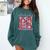 Selectively Social Sarcastic Introvert Humor Comfort Colors Sweatshirt Blue Spruce Selectively Social Sarcastic Introvert Humor Comfort Colors Sweatshirt Blue Spruce