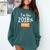 Senior 2018 Shirt I'm Like 2018 Done Class Graduation Comfort Colors Sweatshirt Blue Spruce