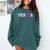 Senior 2018 TShirt Graduation Class Of 2018 Tee Shirt Comfort Colors Sweatshirt Blue Spruce