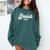 Senior 2019 Class Of 2019 Graduation Him Her Tee Comfort Colors Sweatshirt Blue Spruce