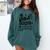 Senior 2021 Graduate 12th Grade Quarantine Senior Graduation Comfort Colors Sweatshirt Blue Spruce