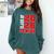 Senior 2026 Class Of 2026 Graduation Comfort Colors Sweatshirt Blue Spruce