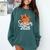 Senior Basketball Class Of 2026 Coquette Graduation Day Comfort Colors Sweatshirt Blue Spruce