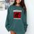 SENIOR CITIZENS DAY Don't Forget My DISCOUNT Graduation Day Comfort Colors Sweatshirt Blue Spruce