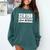 Senior Class 2019 Shirt High School Graduation Geek Comfort Colors Sweatshirt Blue Spruce