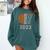 Senior Class Of 2023 Graduation Basketball Team Graduate Comfort Colors Sweatshirt Blue Spruce
