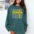 Senior Class Of 2023 Sunflower Graduation Seniors 23 Comfort Colors Sweatshirt Blue Spruce