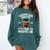 Senior Class Of 2024 Elementary School Graduation Comfort Colors Sweatshirt Blue Spruce