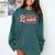 Senior Class Of 2026 Graduation Back To School Senior 26 Comfort Colors Sweatshirt Blue Spruce