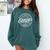 Senior Class Of 2026 Graduation 2026 Senior 2026 Comfort Colors Sweatshirt Blue Spruce