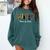 Senior Class Of 2026 Women Men Graduation Class Of 2026 Comfort Colors Sweatshirt Blue Spruce