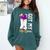Senior Graduation 2020 Got My Dip-Llama Diploma Llama Pun Comfort Colors Sweatshirt Blue Spruce