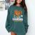 Senior Grandma Class Of 2026 Basketball Graduation Heart Comfort Colors Sweatshirt Blue Spruce