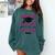 She Believed She Could So She Mastered It Graduation Comfort Colors Sweatshirt Blue Spruce
