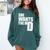 She Wants The MD Shirt Medical Graduation Doctor Comfort Colors Sweatshirt Blue Spruce