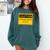 A Simple Yellow Warning Sign For Introvert Comfort Colors Sweatshirt Blue Spruce A Simple Yellow Warning Sign For Introvert Comfort Colors Sweatshirt Blue Spruce
