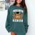 Sister Class Of 2025 Senior Basketball Graduation Family Comfort Colors Sweatshirt Blue Spruce